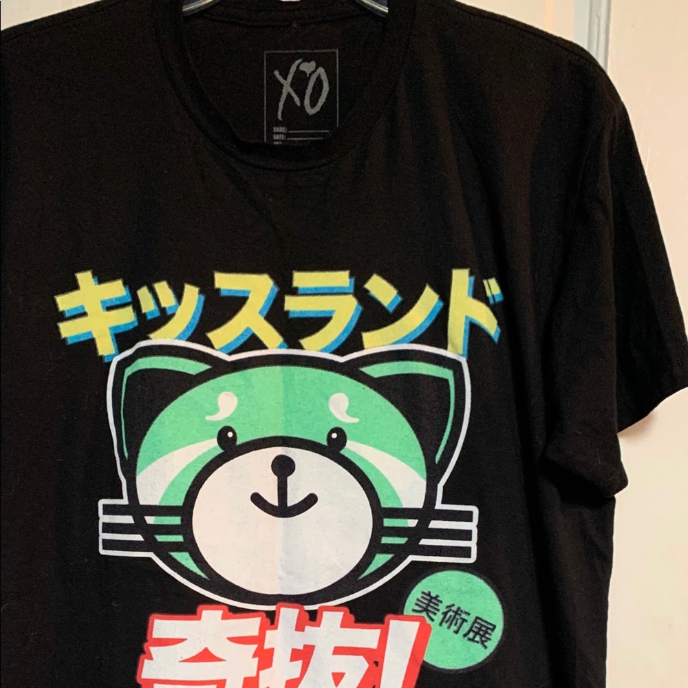 The Weeknd Kissland 5 year anniversary t shirt